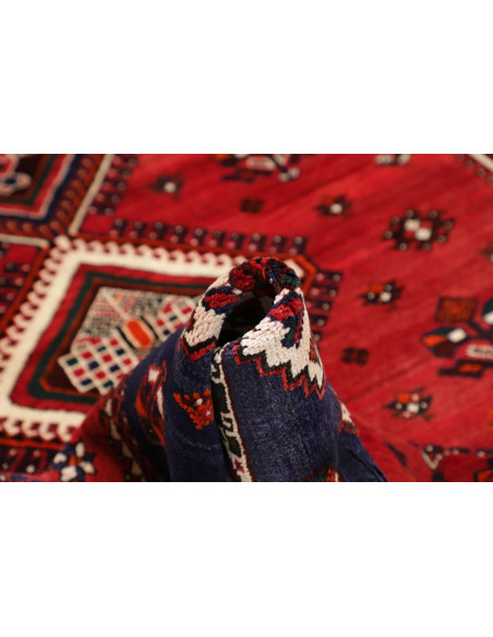 Shiraz 160x233 Cm Shiraz, Persia, Lana Cardata A Mano,
