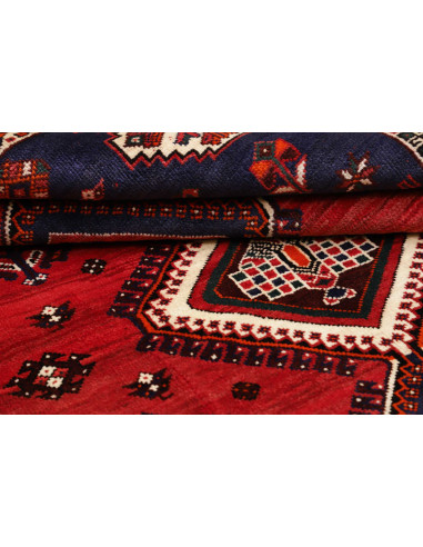 Shiraz 160x233 Cm Shiraz, Persia, Lana Cardata A Mano,
