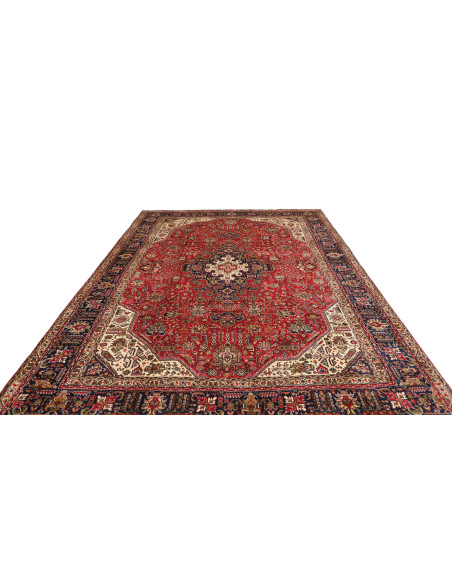 Tabriz 255x333 Cm Tabriz Persia Lana Cardata A Mano Cotone