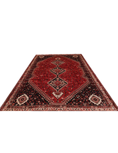 Shiraz 230x323 Cm Shiraz, Persia, Lana Cardata A Mano