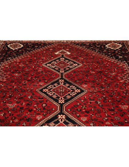 Shiraz 230x323 Cm Shiraz, Persia, Lana Cardata A Mano