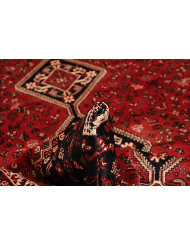 Shiraz 230x323 Cm Shiraz, Persia, Lana Cardata A Mano