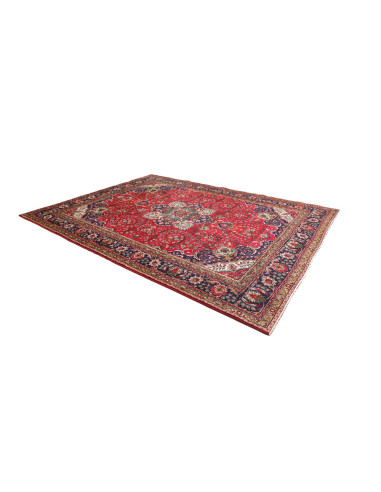 Tabriz 260x336 Cm Tabriz, Persia, Hand-carded Wool (warp: