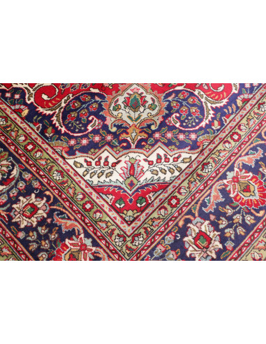 Tabriz 260x336 Cm Tabriz, Persia, Hand-carded Wool (warp: