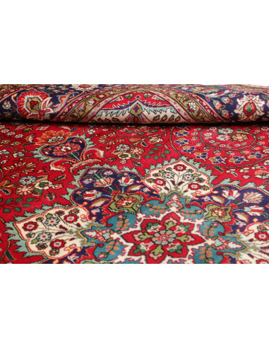 Tabriz 260x336 Cm Tabriz, Persia, Hand-carded Wool (warp: