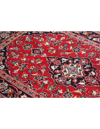 Kashan Fine 98x159 Cm Kashan Fine, Persia, Hand-carded Wool