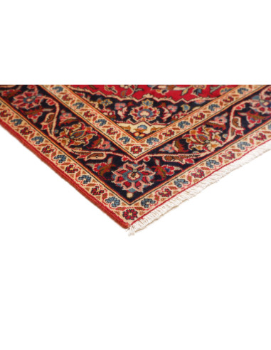 Kashan Fine 97x140 Cm Kashan Fine, Persia, Hand-carded Wool