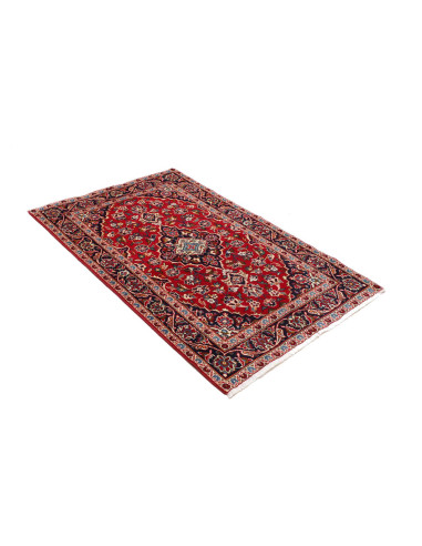 Kashan Fine 98x153 Cm Kashan Fine, Persia, Hand-carded Wool