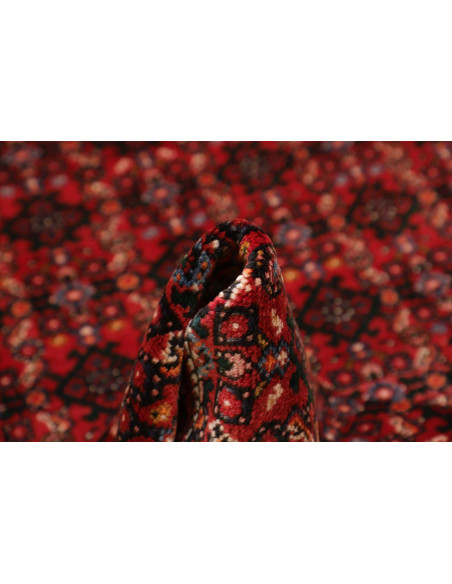 Hamadan 120x510 Cm Hamadan, Persia, Lana Cardata A Mano,