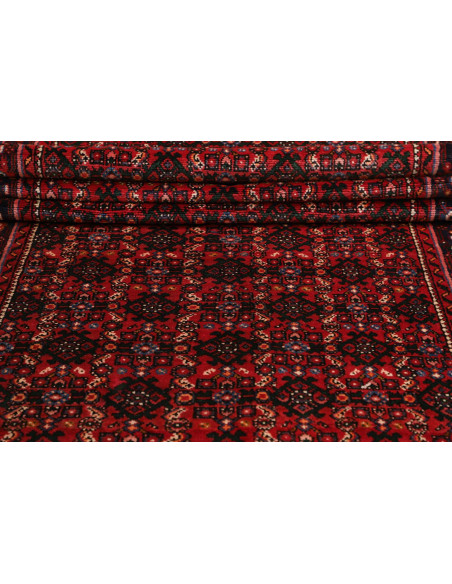 Hamadan 120x510 Cm Hamadan, Persia, Lana Cardata A Mano,