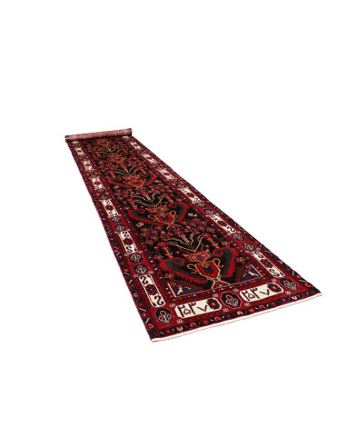 Hamadan 102x477 Cm Hamadan, Persia, Hand-carded Wool (cotton