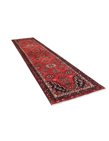 Hamadan 103x425 Cm Hamadan Persia Hand-carded Wool Cotton