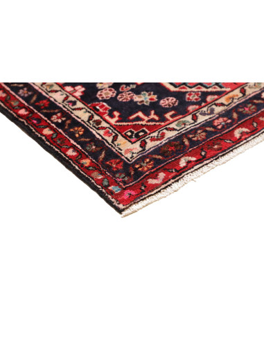 Hamadan 103x425 Cm Hamadan Persia Lana Cardata A Mano Cotone