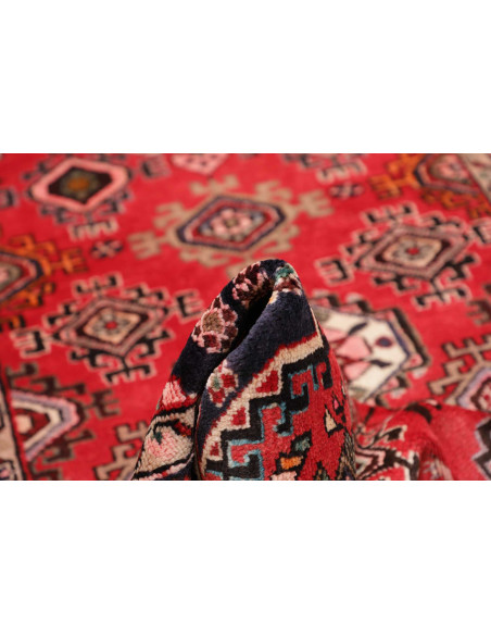 Hamadan 103x425 Cm Hamadan Persia Hand-carded Wool Cotton