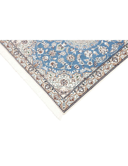 Tappeto Nain 9La Persia bianco verde 93x132