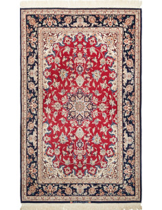 Tappeto Isfahan Persia beige grigio 108x174