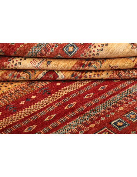Tappeto Siva Pakistan 275x360 Rosso Ocra
