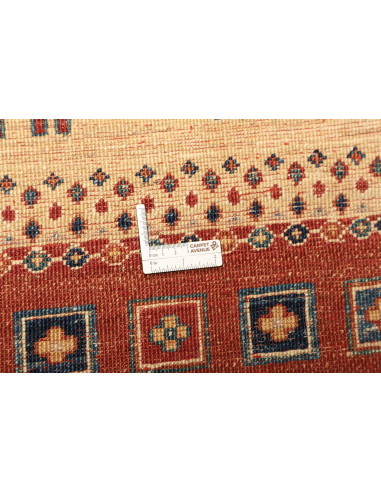 Tappeto Siva Pakistan 275x360 Rosso Ocra