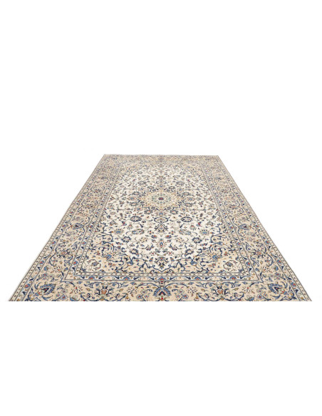 Kashan 200x295 Cm Kashan, Persia, Lana Cardata A Mano,