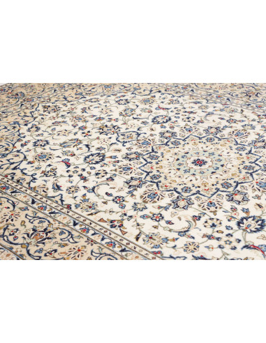 Kashan 200x295 Cm Kashan, Persia, Lana Cardata A Mano,
