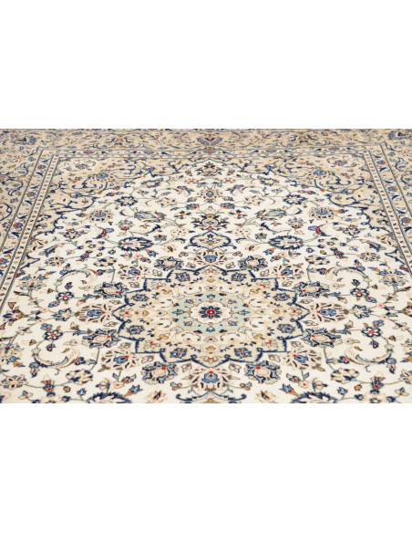Kashan 200x295 Cm Kashan, Persia, Lana Cardata A Mano,