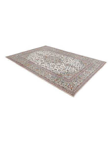 Kashan 195x287 Cm Kashan, Persia, Lana Cardata A Mano