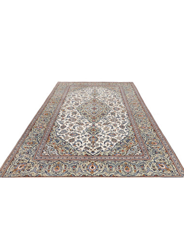 Kashan 195x287 Cm Kashan, Persia, Hand-carded Wool (warp: