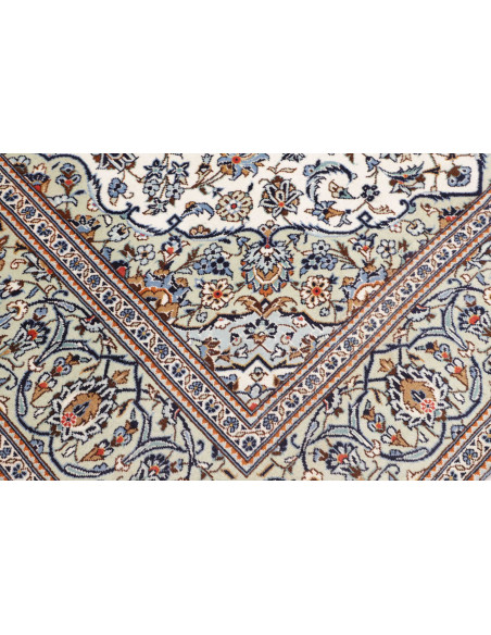 Kashan 195x287 Cm Kashan, Persia, Hand-carded Wool (warp: