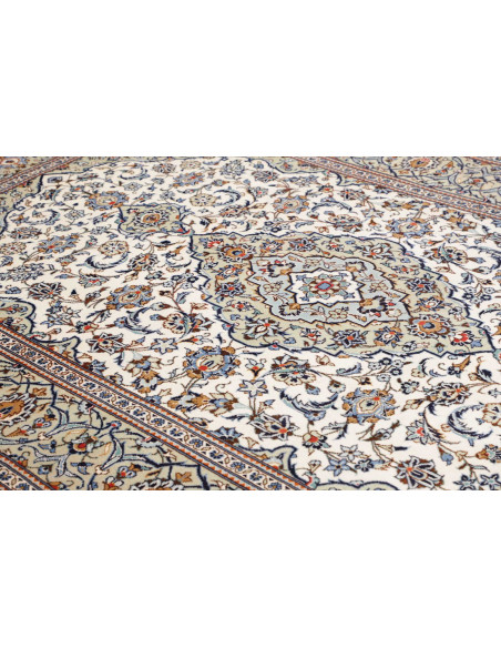 Kashan 195x287 Cm Kashan, Persia, Hand-carded Wool (warp: