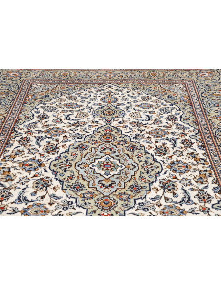 Kashan 195x287 Cm Kashan, Persia, Hand-carded Wool (warp: