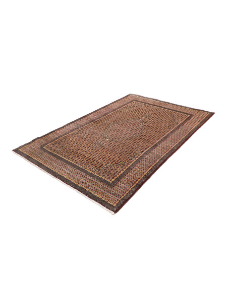 Moud 142x213 Cm Moud Persia Hand-carded Wool (warp: Cotton)