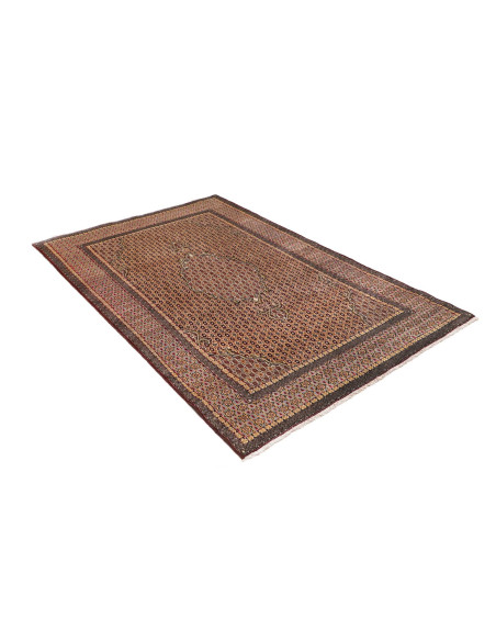 Moud 142x213 Cm Moud Persia Hand-carded Wool (warp: Cotton)