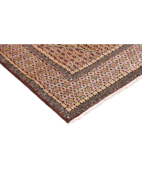 Moud 142x213 Cm Moud Persia Hand-carded Wool (warp: Cotton)