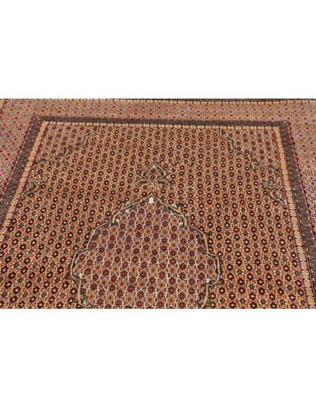 Moud 142x213 Cm Moud Persia Hand-carded Wool (warp: Cotton)