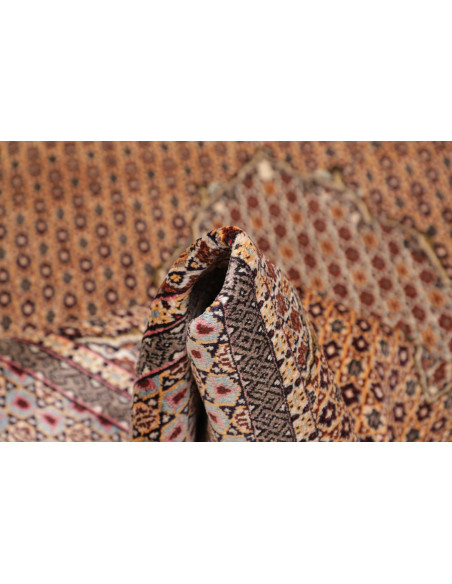Moud 142x213 Cm Moud Persia Hand-carded Wool (warp: Cotton)