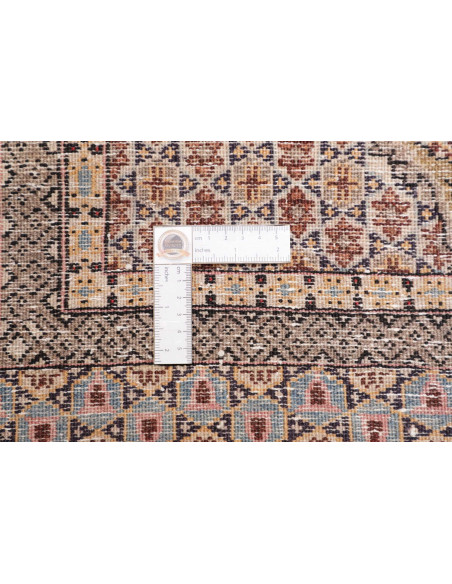 Moud 142x213 Cm Moud Persia Hand-carded Wool (warp: Cotton)