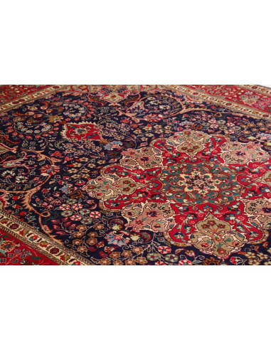 Tabriz 205x300 Cm Tabriz Persia Hand-carded Wool (cotton