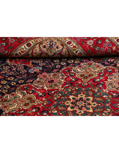 Tabriz 205x300 Cm Tabriz Persia Hand-carded Wool (cotton