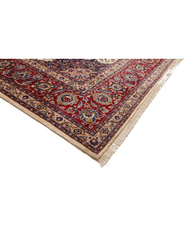 Tappeto Mashad Persia beige azzurro 300x385