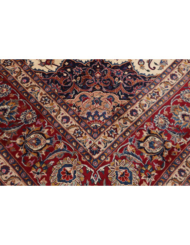 Tappeto Mashad Persia beige azzurro 300x385