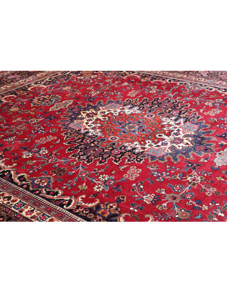 Rug Mashad Persia brown grey 318x408