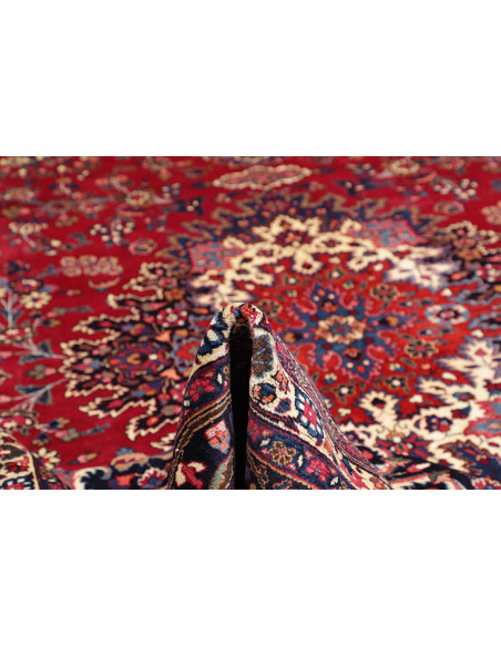 Rug Mashad Persia brown grey 318x408