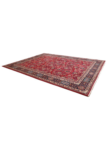 Rug Mashad Persia brown yellow 298x393