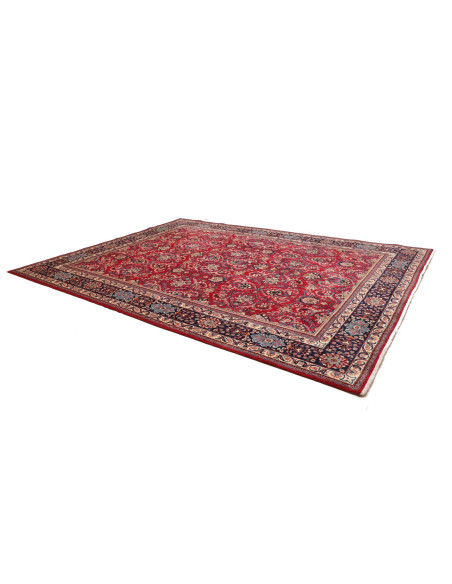 Tappeto Mashad Persia marrone giallo 298x393