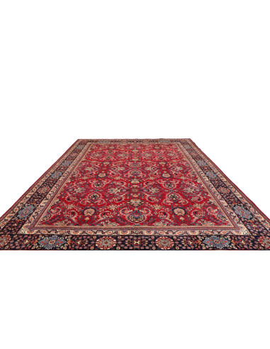 Rug Mashad Persia brown yellow 298x393