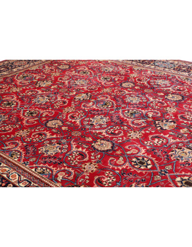 Rug Mashad Persia brown yellow 298x393