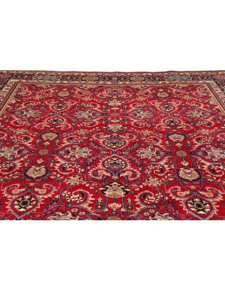 Tappeto Mashad Persia marrone giallo 298x393