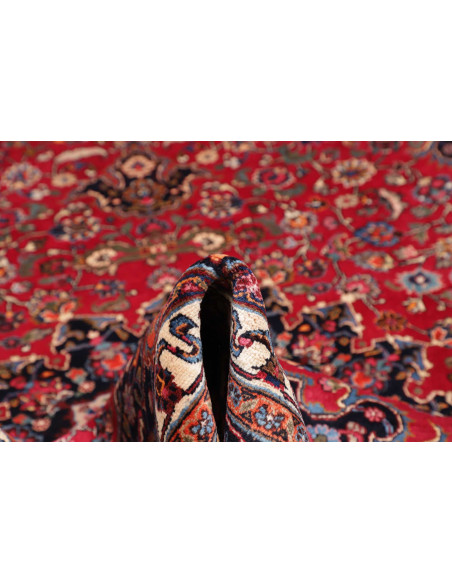 Rug Mashad Persia brown blue 248x340