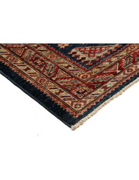 Kazak Fine 124x175 Cm Kazak Fine, Pakistan, Hand-carded Wool