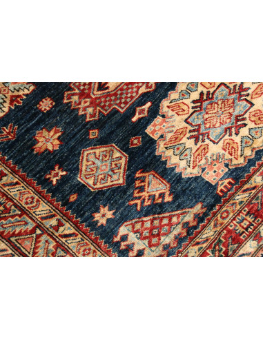 Kazak Fine 124x175 Cm Kazak Fine, Pakistan, Hand-carded Wool